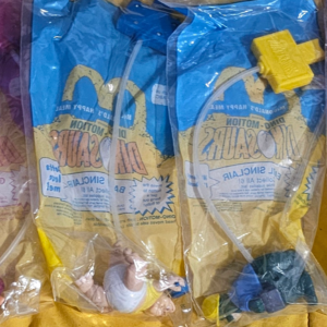1992 Dinosaur McDonald Happy Meal Toy Set