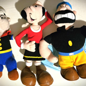 1999 CVS Popeye Cartoon Character Toys