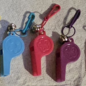 Product on sale 80’s Plastic Whistle Bell Charms